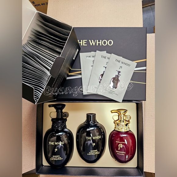 The History of Whoo WhooSpa Scalp Anti-Aging & Hair Lifting Shampoo Special Set